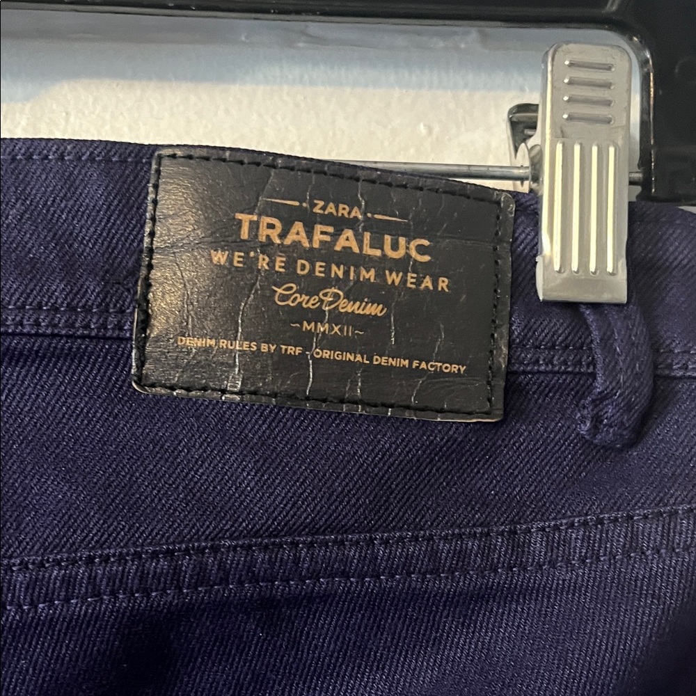 Trafaluc Purple Denim Pants - Picture 4 of 7